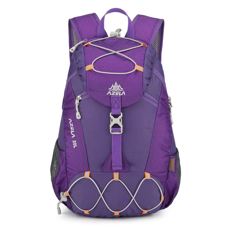 Waterproof Color Collision Nylon Cloth Outdoor Riding Cross-Country Mountaineering Backpack Light