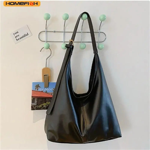 Homefish Women S Commuter Tote Bag Vintage Style Large-Capacity Hand-Held Shoulder Bag