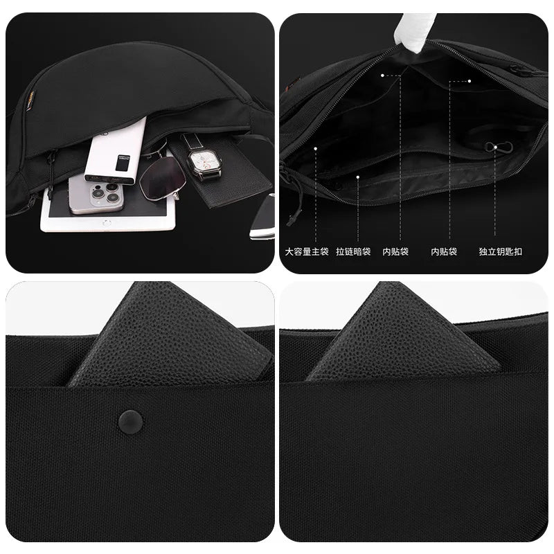 Large-Capacity Single-Shoulder Bag Versatile Portable Crossbody Bag