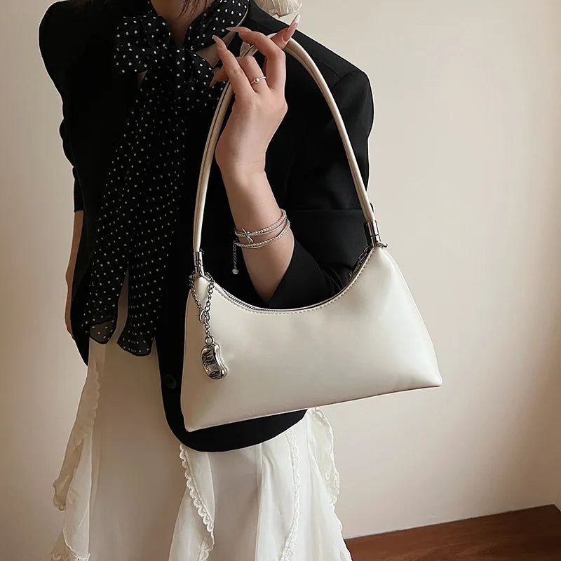 Retro Armpit Bags Minimalist Commuting Trend Crossbody Bag Women Shoulder Purse Handbags Designer