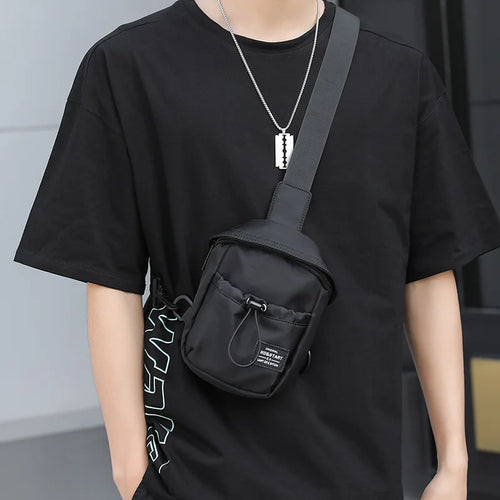Mini Oxford cloth waterproof mobile phone storage large-capacity thin single-shoulder crossbody bag