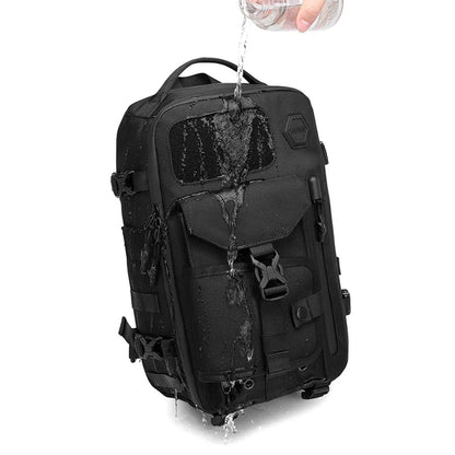 Single-Shoulder Bag Men S Large-Capacity Oxford Fabric Waterproof Crossbody Multi-Functional
