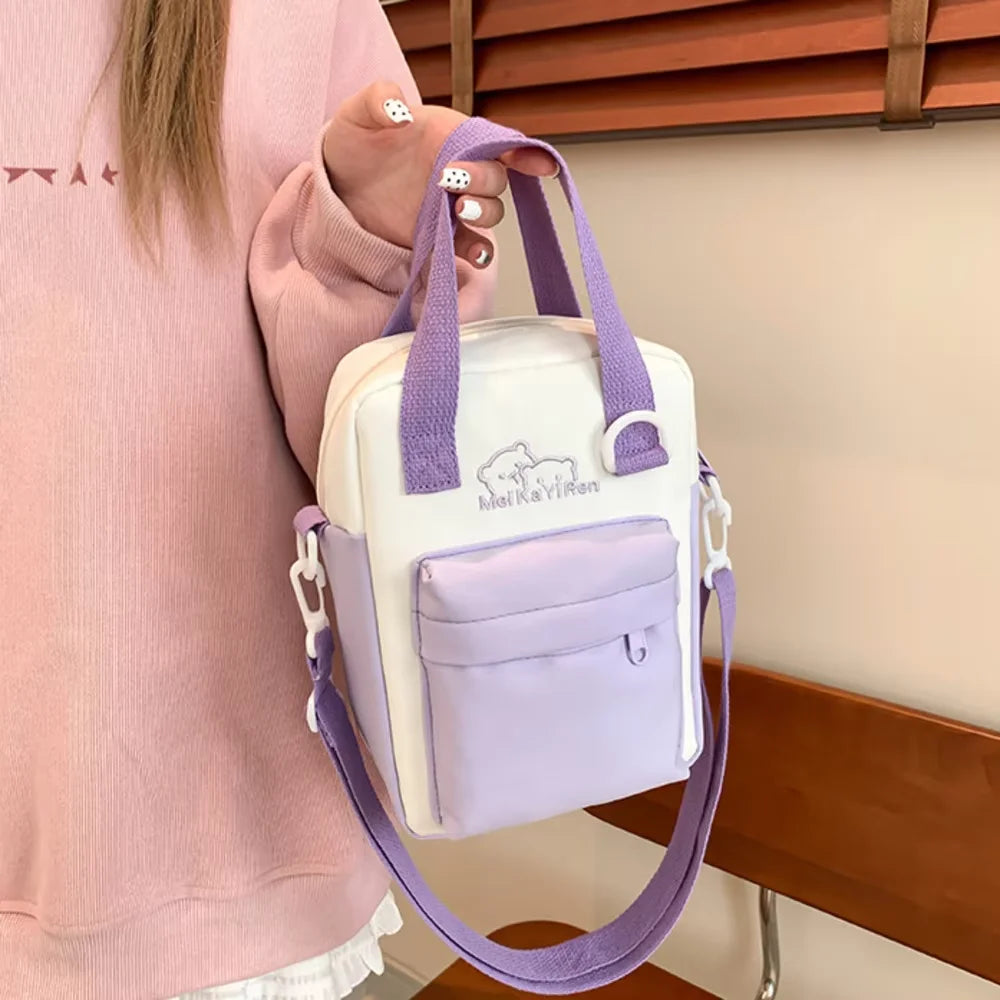 Mini Ita Bag Crossbody – Transparent Window Kawaii Shoulder Bag for Students