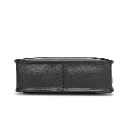 Men S Real Leather Shoulder Bag Hand Cross Body Large Capacity