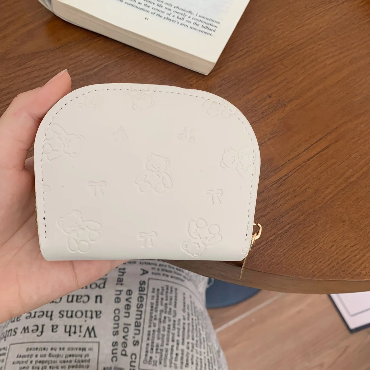 Cartoon Short Coin Purse Cute Student Simple Animal Cartoon