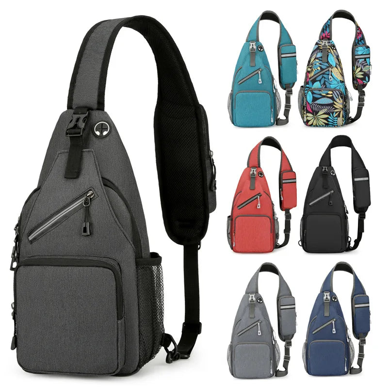 Multifunctional Breast Bag Boys Girls Outdoor Leisure Travel Waterproof Shoulder - Waterproof