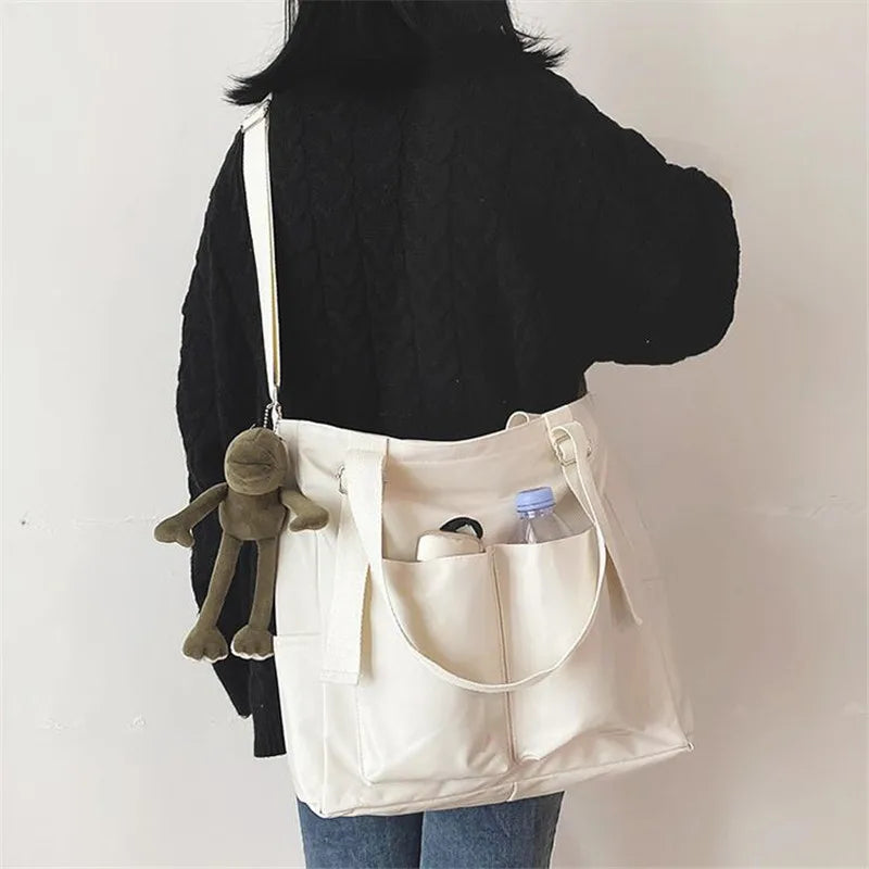 Large Oxford Tote Bag – Women's Waterproof Shoulder Shopper