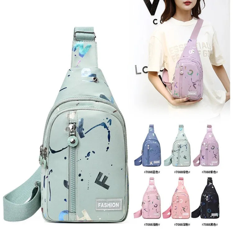 Cross-Body Is Simple One-Shoulder Trend Light Large-Capacity Carry Outdoor Small Backpack