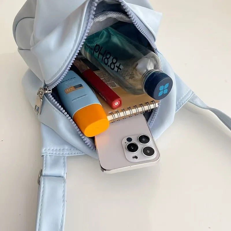 Dome Crossbody Bag with Adjustable Wide Strap