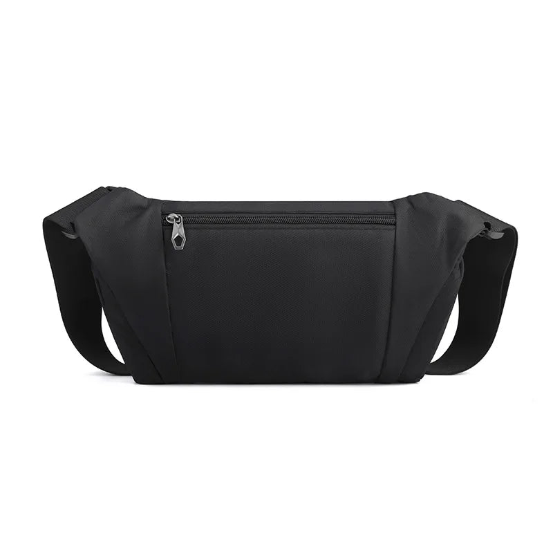 Men S Chest Bag Large Capacity Crossbody Function Waist Korean Version Shoulder Across Movement