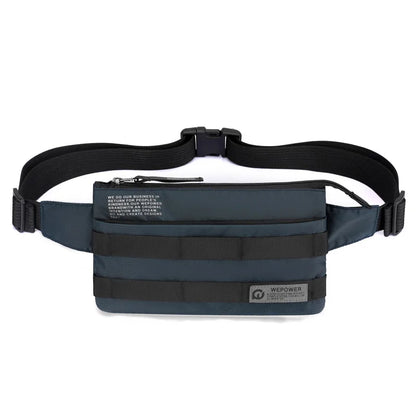 Ultra-Light Nylon Fabric Commuter Small Crossbody Bag Lightweight Wearable Waist Bag