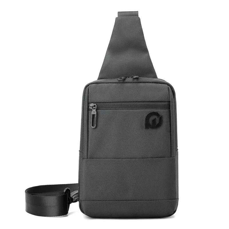Simple Chest Bag Men S Cross-Body Shoulder Large Capacity Oblique Casual Waterproof - Waterproof