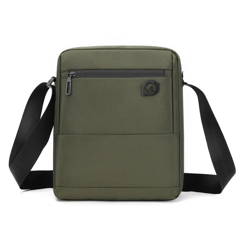 Men S Waterproof Travel Leisure Cross-Body Backpack Large Capacity Wear-Resistant One Shoulder