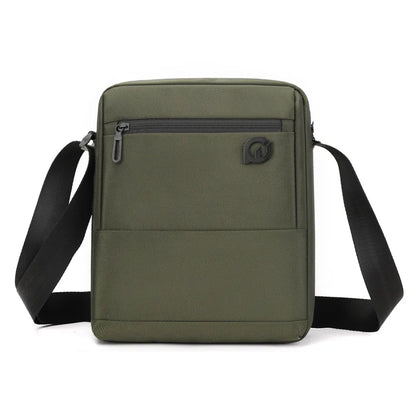 Men S Waterproof Travel Leisure Cross-Body Backpack Large Capacity Wear-Resistant One Shoulder