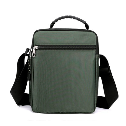 Men S Shoulder Bag Casual Crossbody Waterproof Nylon Large Capacity Outdoor Messenger - Waterproof