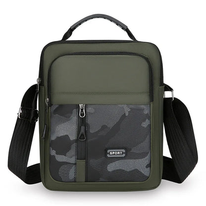 Multifunctional Simple Sports Outdoor Shoulder Crossbody Bag Trend Men S Large Capacity