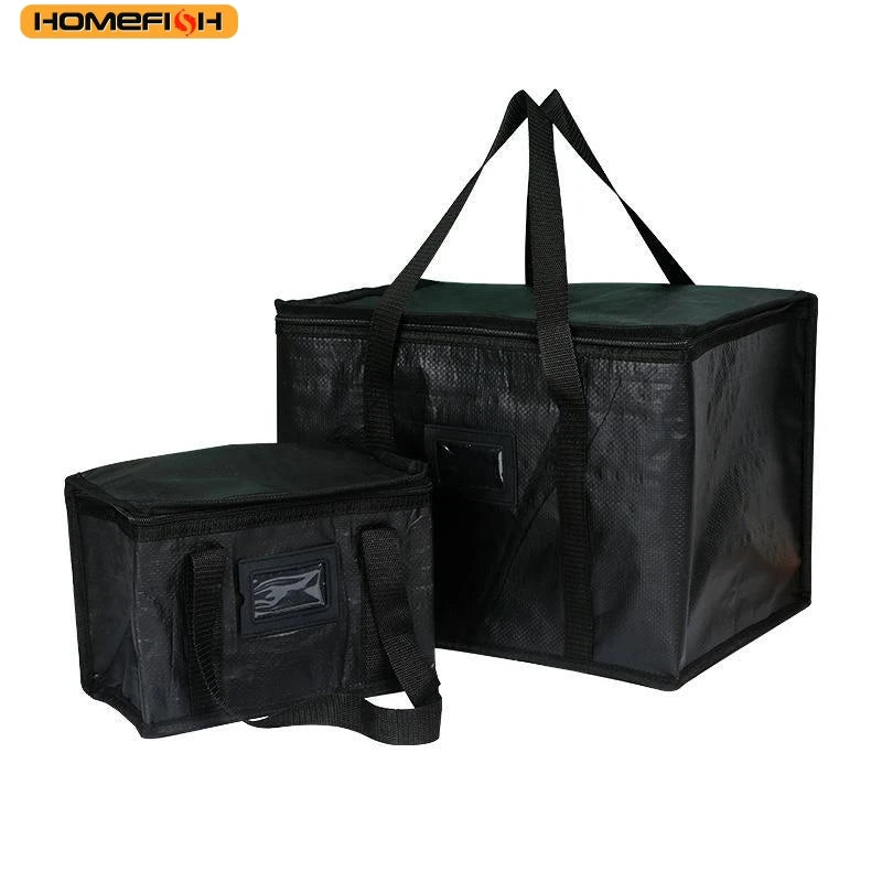 Convenient Takeaway Delivery Tote Bag Homefish Warm Insulated Lunch Pouch