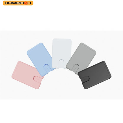 Homefish Adhesive Phone Card Sleeve Soft Silicone Credit Card Back Sticker - Soft