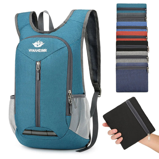 Outdoor Travel Lightweight Hiking Bag Folding Hiking Bag Leisure Large-Capacity Light Backpack Men