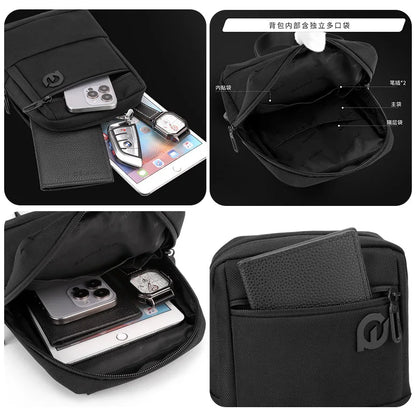 Simple Chest Bag Men S Cross-Body Shoulder Large Capacity Oblique Casual Waterproof - Waterproof