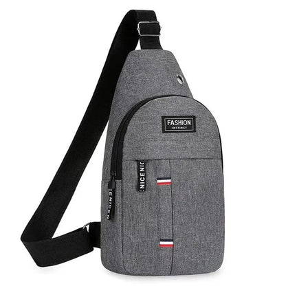 Men's Chest Bag Sling – Crossbody Shoulder Pack for Outdoor Sports