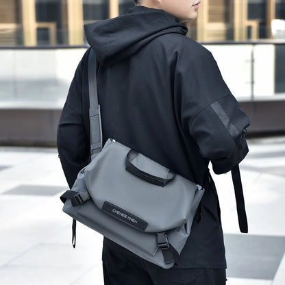 Oxford Cloth Men S Cross-Body Large Capacity Portable Travel Waterproof Shoulder Bag Senior
