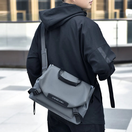 Oxford Cloth Men S Cross-Body Large Capacity Portable Travel Waterproof Shoulder Bag Senior