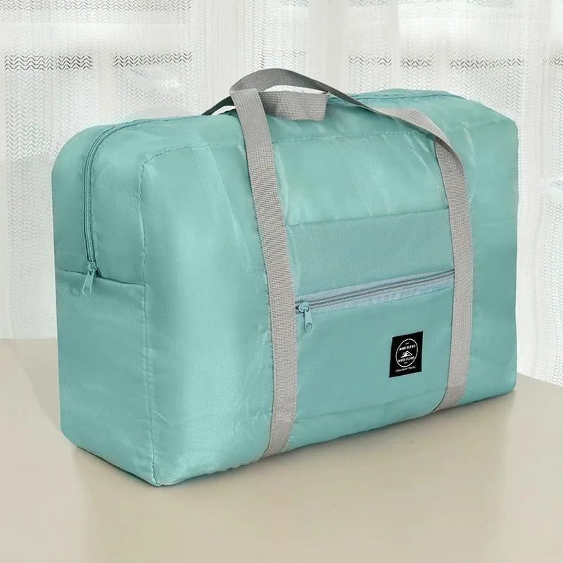 Homefish Foldable Travel Tote Bag Women Lightweight Carry-On Luggage Bag Large Capacity Casual