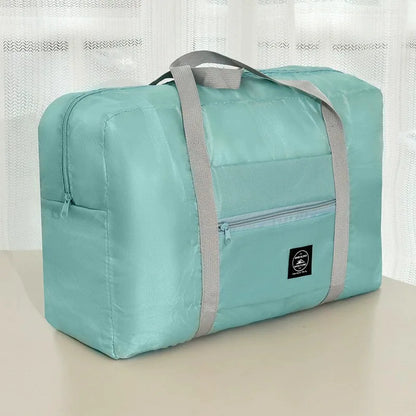 Homefish Foldable Travel Tote Bag Women Lightweight Carry-On Luggage Bag Large Capacity Casual