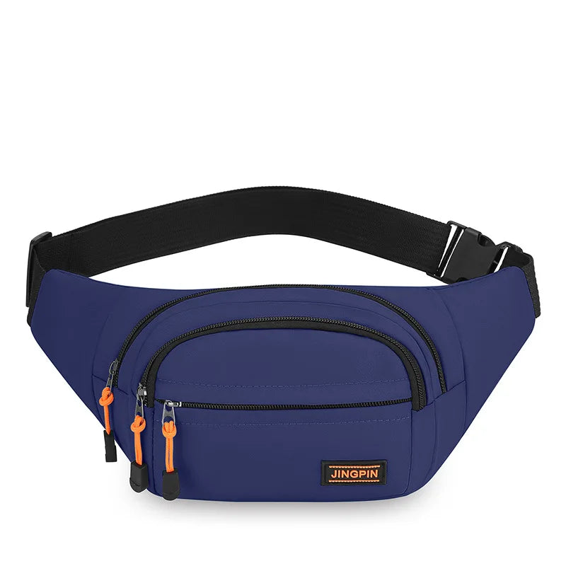 Multifunctional Men S Women Mobile Phone Cashier Large Capacity Wear-Resistant Waterproof Satchel