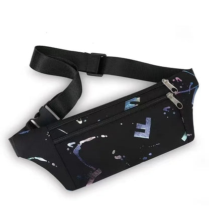 Sports Waist Bag Running Fitness Mobile Phone Storage Multi-Functional Outdoor Leisure Belt Bag Both