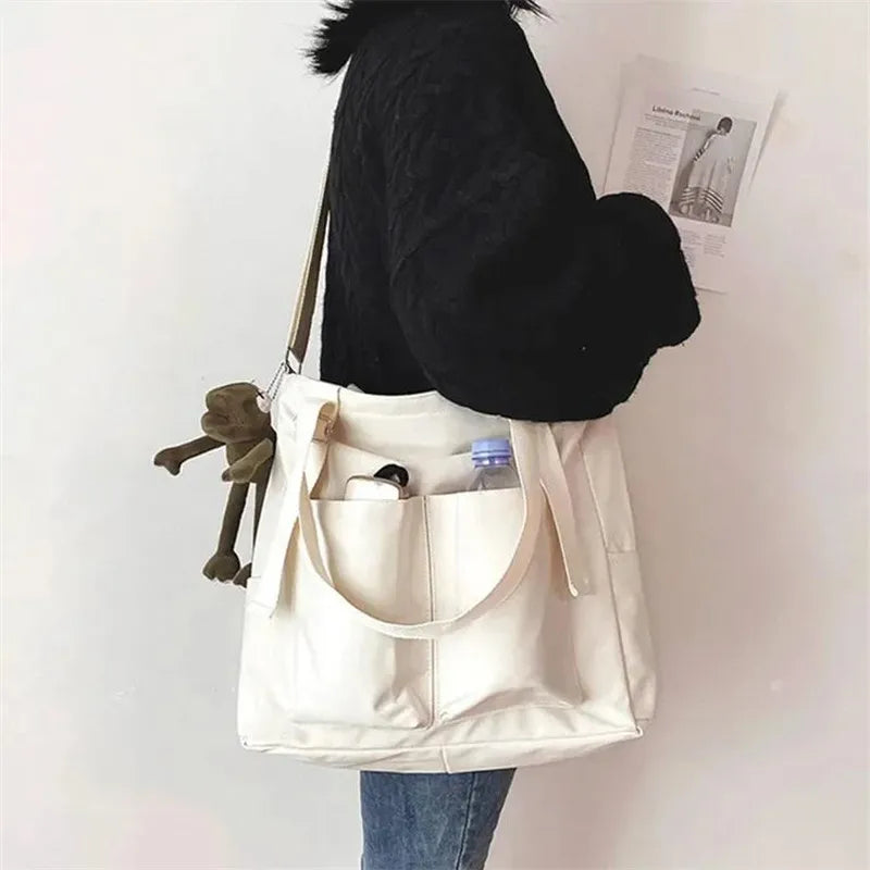 Large Oxford Tote Bag – Women's Waterproof Shoulder Shopper