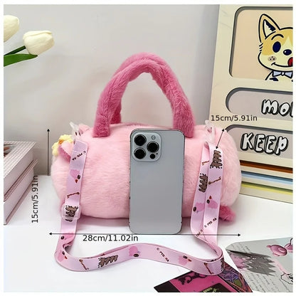 Plush Panda Crossbody Bag – Cute Novelty Handbag