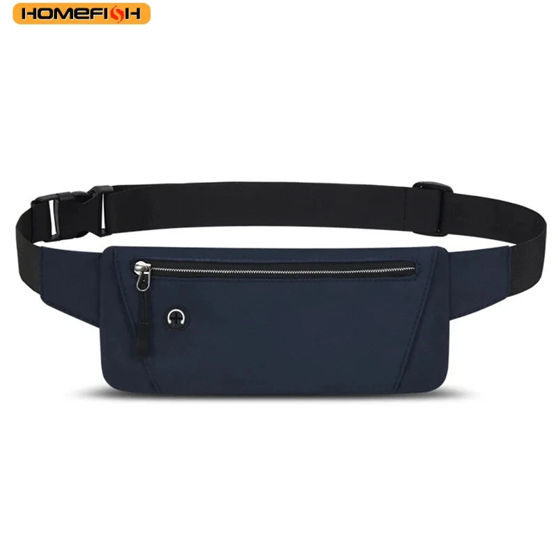 Homefish Running Waist Bag Sports Belt Pouch Mobile Phone Men Women Pack Lightweight Gym