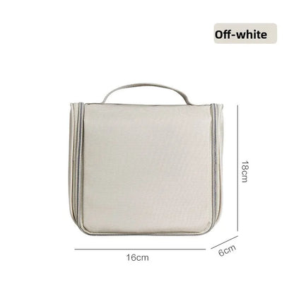 Hanging Travel Toiletry Bag – Waterproof Cosmetic Organizer with Hook