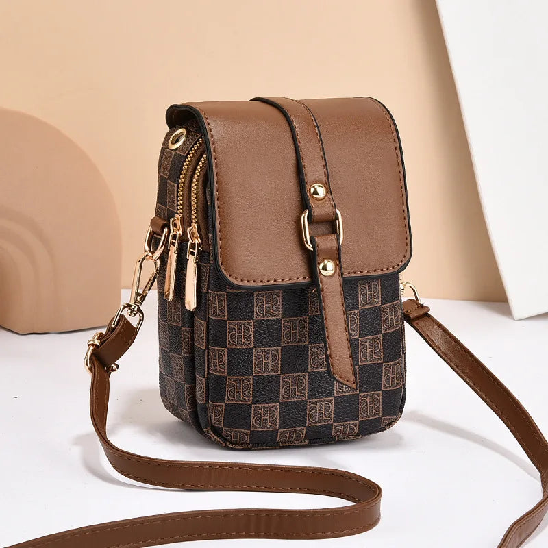 Multi Layer Practical Small Versatile Large Capacity Bag Women Lightweight Single Shoulder Chic