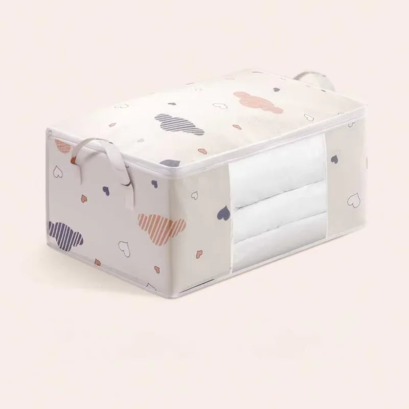 Homefish Multifunctional Storage Bag Waterproof Dustproof Moistureproof Large Quilt Clothes Home