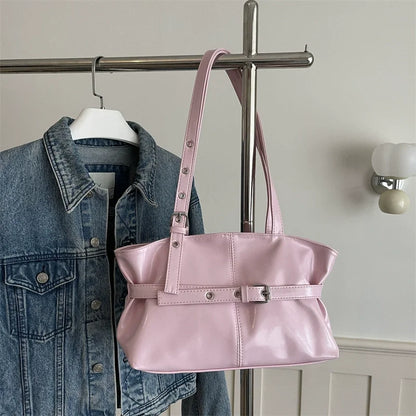 Large Capacity Women S Shoulder Bag Tote Commuter Simple Vintage Cross-Border Style Versatile