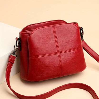 Large Capacity Crossbody Bag Classic Quilted Shoulder Purse Adjustable Strap