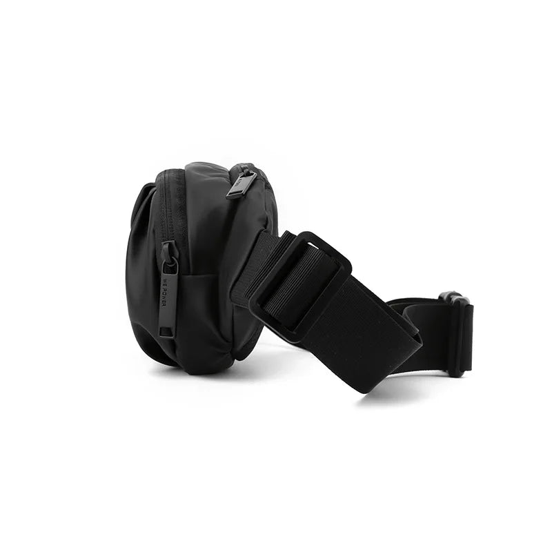 Men Multifunctional Waist Bag Waterproof Leisure Sports Outdoor Riding Large Capacity Crossbody