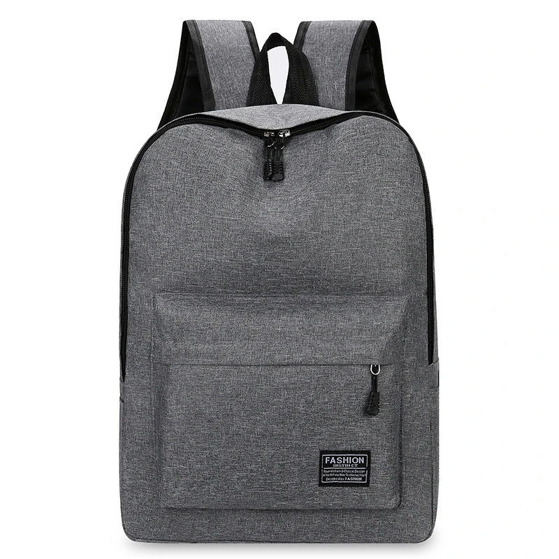 15" Oxford Cloth Backpack – Washable School & Computer Bag