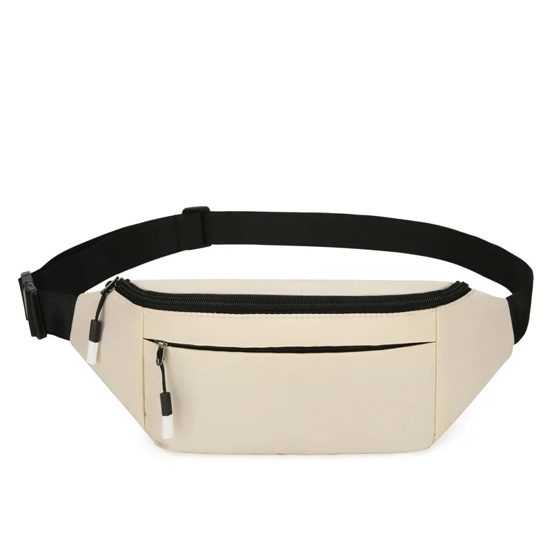 Men S Outdoor Chest Bag Large Capacity Leisure Running Sports Waist Shoulder