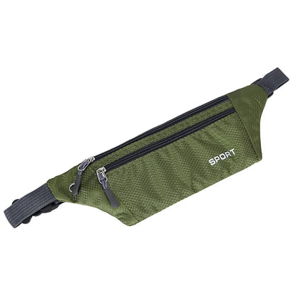 Ultra-Thin Multi-Functional Running Waist Bag Men S Sports Outdoor Close-Fitting Invisible