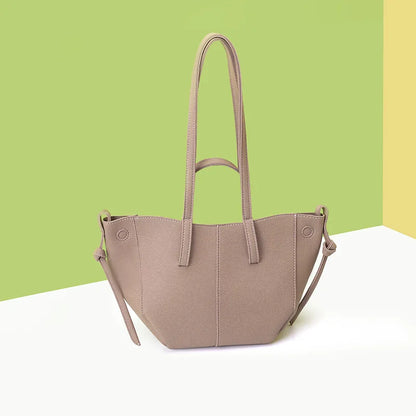 Large-Capacity Korean Version Commuter Tote Bag High-End Hand-Held Shoulder Bag
