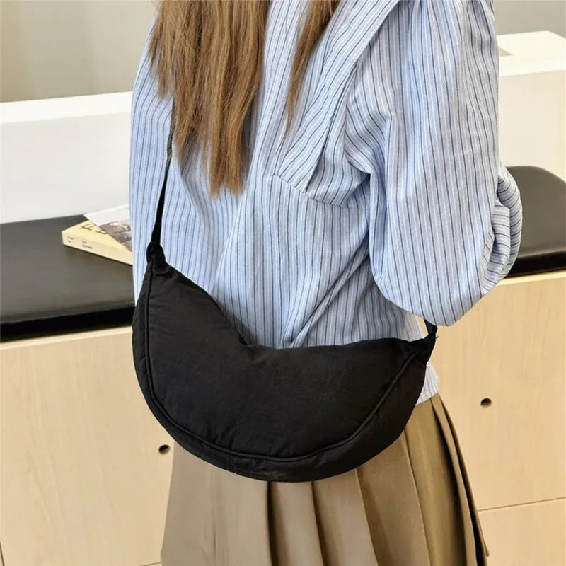 Crescent Crossbody Bag Women Large Capacity Lightweight Shoulder Bag