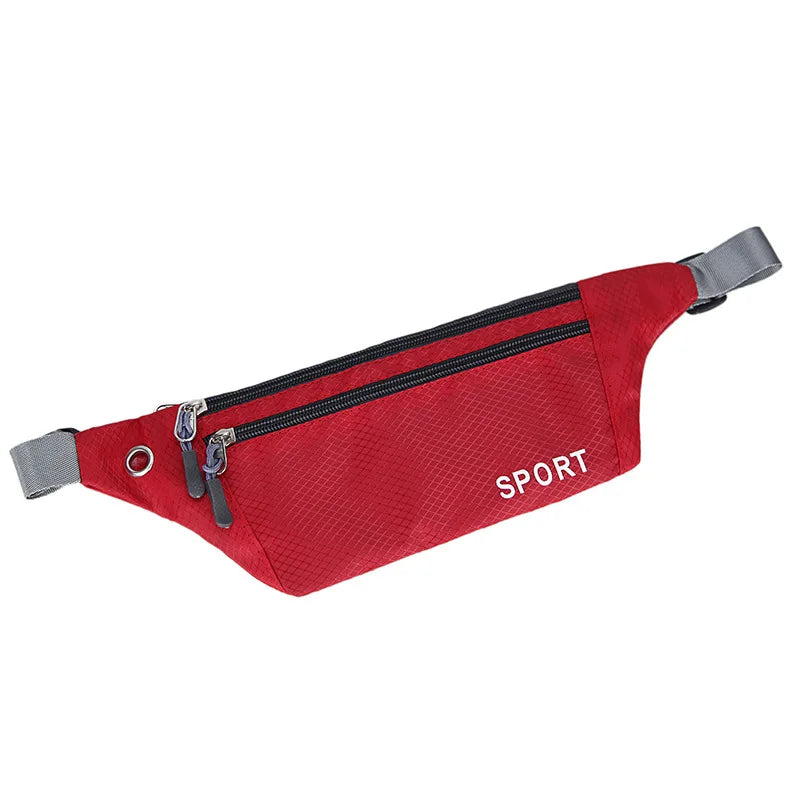 Ultra-Thin Multi-Functional Running Waist Bag Men S Sports Outdoor Close-Fitting Invisible