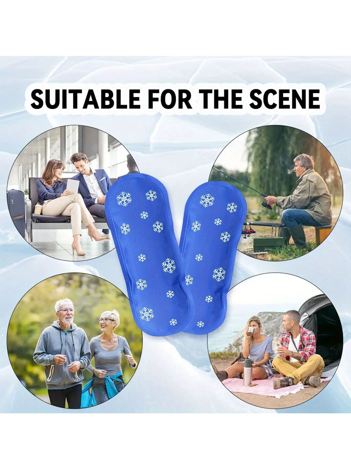 Homefish 1 Or 3 Pcs Medical Insulin Cooling Bag Set Cold Gel Ice Pack Pill Protector Thermal Travel