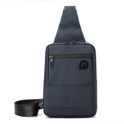 Simple Chest Bag Men S Cross-Body Shoulder Large Capacity Oblique Casual Waterproof - Waterproof