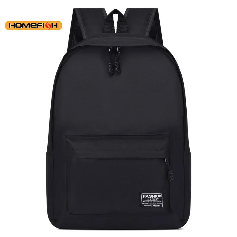 Men S Trendy Minimalist Backpack Versatile Large Capacity School Student Computer Travel Bag