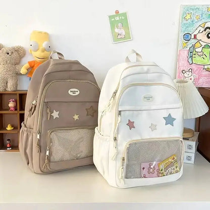 Star Ita Backpack – Transparent Display School Bag for Girls